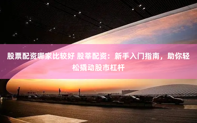 股票配资哪家比较好 股莘配资：新手入门指南，助你轻松撬动股市杠杆